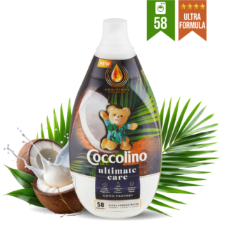 COCCOLINO Ultimate Care mehčalec 870ml (58 pranj) <div style="color:red"><b>VISOKO KONCENTRIRANO!</b></div>
