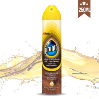 PRONTO AMBER & ARGAN OIL sprej za čiščenje in nego pohištva 250 ml