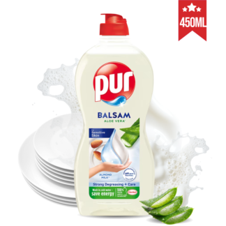 PUR balsam za pomivanje posode ALOE VERA 450 ml