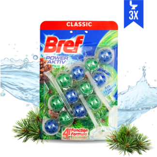 BREF wc obešanka POWER AKTIV Pine (1x pakiranje 3 kom)